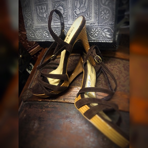 Sexy wooden heels - Picture 2 of 8